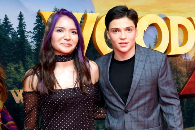 Olivia Sinclair and Emile Cherif at the premiere of the movie Woodwalkers 2 at Mathäser Filmpalast Munich, 16 01 2026 Foto:xD.xBedrosianx xFuturexImagex woodwalkers_6124