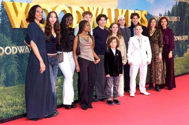 Cast and crew at the premiere of the movie Woodwalkers 2 at Mathäser Filmpalast Munich, 16 01 2026 Foto:xN.xKolinzx xFuturexImagex woodwalkers_6128