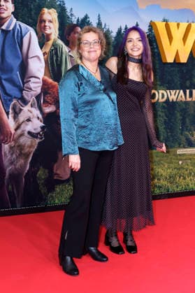 Katja Brandis and Olivia Sinclair at the premiere of the movie Woodwalkers 2 at Mathäser Filmpalast Munich, 16 01 2026 Foto:xN.xKolinzx xFuturexImagex woodwalkers_6152