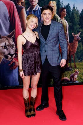 Lara Amelie Rosa and Emile Cherif at the premiere of the movie Woodwalkers 2 at Mathäser Filmpalast Munich, 16 01 2026 Foto:xN.xKolinzx xFuturexImagex woodwalkers_6170