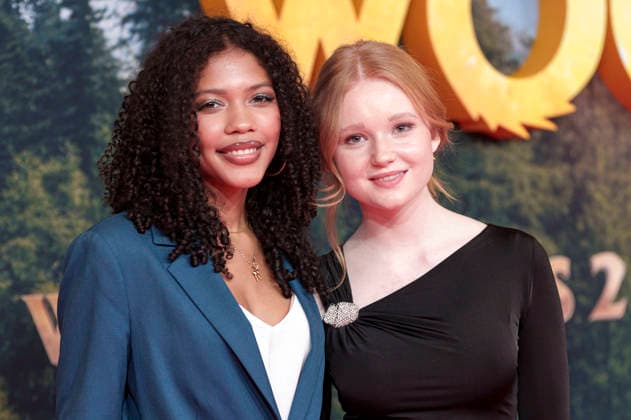 Sophie Lelenta and Lilli Falk at the premiere of the movie Woodwalkers 2 at Mathäser Filmpalast Munich, 16 01 2026 Foto:xN.xKolinzx xFuturexImagex woodwalkers_6184