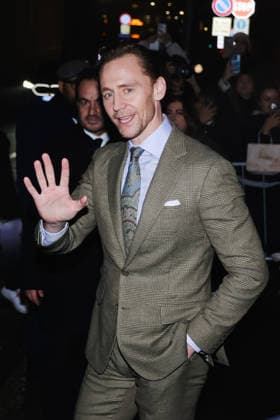 Milan, Milan Fashion Week Menswear Fall Winter 2026 2027 - Men s Fashion, Fall Winter 2026 2027 - Ralph Lauren Fashion Show - Guest Arrivals. Pictured: Tom Hiddleston (actor)  Copyright: xAlessandroxBremecx xipa-agency.netx xx IPA_Agency_IPA70181227