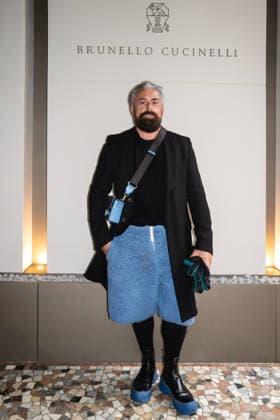 Milan Fashion Week - Men F W 2026-27 Brunello Cucinelli Presentation People Milan, Italy Ildo Damiano Milan Fashion Week - Men F W 2026-27 Brunello Cucinelli Presentation People Milan, Italy 16th January 2026 SGPItalia id 134347_001 Not Exclusive  Copyright: xLorenzoxBaroncellix