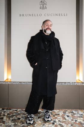 Milan Fashion Week - Men F W 2026-27 Brunello Cucinelli Presentation People Milan, Italy Simone Guidarelli Milan Fashion Week - Men F W 2026-27 Brunello Cucinelli Presentation People Milan, Italy 16th January 2026 SGPItalia id 134347_001 Not Exclusive  Copyright: xLorenzoxBaroncellix