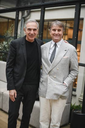 Milan Fashion Week - Men F W 2026-27 Brunello Cucinelli Presentation People Milan, Italy Carlo Capasa;Brunello Cucinelli Milan Fashion Week - Men F W 2026-27 Brunello Cucinelli Presentation People Milan, Italy 16th January 2026 SGPItalia id 134347_001 Not Exclusive  Copyright: xLorenzoxBaroncelli SGPx