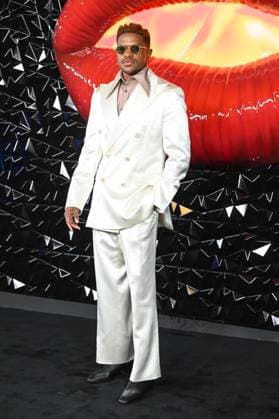 Celebrities attend The Beauty UK Premiere at Odeon Luxe West End in London, England. Featuring: Jeremy Pope Where: London, United Kingdom When: 16 Jan 2026 Credit: Cover Images EDITORIAL USE ONLY. NOT FOR USE BY NEWSPAPERS BASED IN THE UK. Copyright: xx coverimg55389350