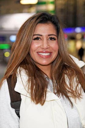 Eva Benetatou Departure of the candidates of the RTL TV show ICH BIN EIN STAR, HOLT MICH HIER RAUS at Frankfurt Airport in Frankfurt am Main on 17 01 2026