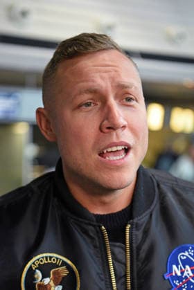 Patrick Romer Departure of the candidates of the RTL TV show ICH BIN EIN STAR, HOLT MICH HIER RAUS at Frankfurt Airport in Frankfurt am Main on 17 01 2026