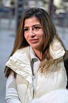 RTL Dschungelcamp 2026 Eva Benetatou on the occasion of the departure of the candidates of the RTL program Ich bin ein Star holt mich hier raus to the Jungle Camp 2026 in Australia on 17 01 2026 at Frankfurt Main Airport 20260117MWI100444