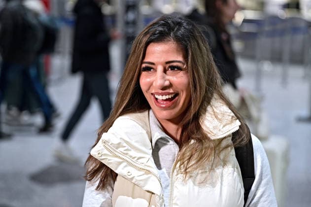 RTL Dschungelcamp 2026 Eva Benetatou on the occasion of the departure of the candidates of the RTL program Ich bin ein Star holt mich hier raus to the Jungle Camp 2026 in Australia on 17 01 2026 at Frankfurt Main Airport 20260117MWI100471