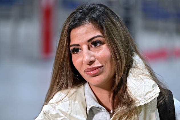 RTL Dschungelcamp 2026 Eva Benetatou on the occasion of the departure of the candidates of the RTL program Ich bin ein Star holt mich hier raus to the Jungle Camp 2026 in Australia on 17 01 2026 at Frankfurt Main Airport 20260117MWI100506