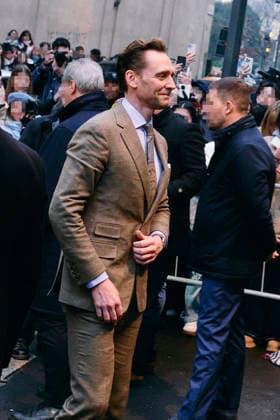 Milan Fashion Week - Men F W 2026-27 Ralph Lauren Fashion Show Arrivals Milan, Italy Tom Hiddlestone Milan Fashion Week - Men F W 2026-27 Ralph Lauren Fashion Show Arrivals Milan, Italy 16th January 2026 SGPItalia id 134349_001 Not Exclusive  Copyright: xx