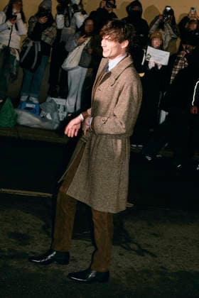 Milan Fashion Week - Men F W 2026-27 Ralph Lauren Fashion Show Arrivals Milan, Italy Nils Kuesel Milan Fashion Week - Men F W 2026-27 Ralph Lauren Fashion Show Arrivals Milan, Italy 16th January 2026 SGPItalia id 134349_001 Not Exclusive  Copyright: xx