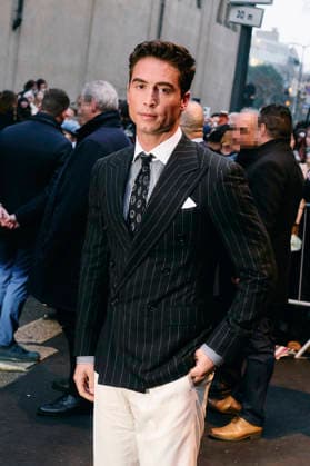 Milan Fashion Week - Men F W 2026-27 Ralph Lauren Fashion Show Arrivals Milan, Italy Benito Skinner Milan Fashion Week - Men F W 2026-27 Ralph Lauren Fashion Show Arrivals Milan, Italy 16th January 2026 SGPItalia id 134349_001 Not Exclusive  Copyright: xx