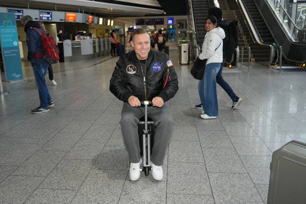 RTL Jungle Camp Frankfurt 2026 Patrick Romer at the departure to the RTL program Im a star Get me out of here Jungle Camp 2026 at Frankfurt Airport Frankfurt Frankfurt Airport Hesse