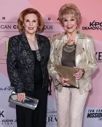 American Cinematheque s 5th Annual Tribute To The Crafts HOLLYWOOD, LOS ANGELES, CALIFORNIA, USA - JANUARY 16: Kat Kramer and Karen Sharpe arrive at the American Cinematheque s 5th Annual Tribute To The Crafts held at The Egyptian Theatre Hollywood on January 16, 2026 in Hollywood, Los Angeles, California, United States., Credit:Xavier Collin Avalon United States, California, Hollywood, The Egyptian Theatre Hollywood Copyright: xXavierxCollinx xAvalonx 1066765496
