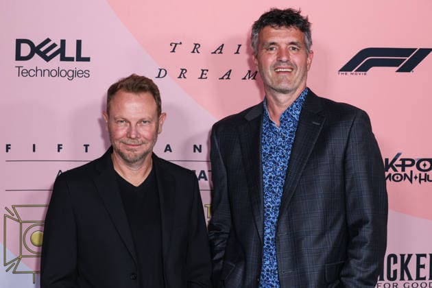 American Cinematheque s 5th Annual Tribute To The Crafts HOLLYWOOD, LOS ANGELES, CALIFORNIA, USA - JANUARY 16: Richard Baneham and Eric Saindon arrive at the American Cinematheque s 5th Annual Tribute To The Crafts held at The Egyptian Theatre Hollywood on January 16, 2026 in Hollywood, Los Angeles, California, United States., Credit:Xavier Collin Avalon United States, California, Hollywood, The Egyptian Theatre Hollywood  Copyright: xXavierxCollinx xAvalonx 1066766417