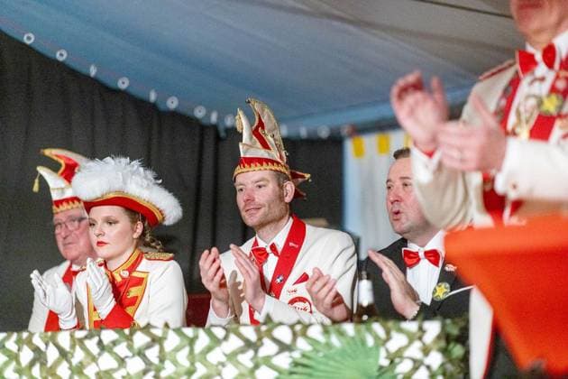 Emmerich carnival session Elferrat Praest FOR EDITORIAL PURPOSES ONLY EDITORIAL USE ONLY p Performance of the prince and princess Dodo I and Debbie I at the carnival session of the Elferrat Praest on Friday, January 16, 2026 in the marquee in Emmerich Praest Emmerich Copyright KarlxBanski Copyright: KarlxBanski doc8468zd0het31j3p9buv1 ,EDITORIAL USE ONLY Copyright: KarlxBanski