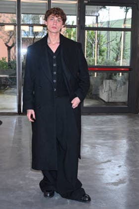 Milan, Milan Men s Fashion Week: Fall Winter 2026 - Men s Fashion, Fall Winter 2026 - Pronounce show - Front row. Pictured: Antony Nano  Copyright: xSimonaxChiocciax xipa-agency.netx xFotosickix IPA_Agency_IPA70198794
