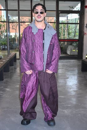 Milan, Milan Men s Fashion Week: Fall Winter 2026 - Men s Fashion, Fall Winter 2026 - Pronounce show - Front row. Pictured: Viscardi  Copyright: xSimonaxChiocciax xipa-agency.netx xFotosickix IPA_Agency_IPA70198835