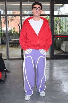 Milan, Milan Men s Fashion Week: Fall Winter 2026 - Men s Fashion, Fall Winter 2026 - Pronounce show - Front row. Pictured: Daniele Iaià  Copyright: xSimonaxChiocciax xipa-agency.netx xFotosickix IPA_Agency_IPA70198907