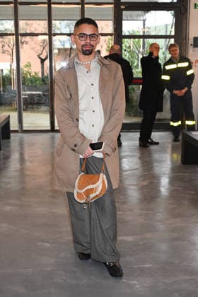 Milan, Milan Men s Fashion Week: Fall Winter 2026 - Men s Fashion, Fall Winter 2026 - Pronounce show - Front row. Pictured: Wilibel  Copyright: xSimonaxChiocciax xipa-agency.netx xFotosickix IPA_Agency_IPA70198841