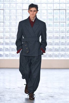Milan, Milan Men s Fashion Week: Fall Winter 2026 - Men s Fashion, Fall Winter 2026 - Pronounce fashion show. Pictured: model  Copyright: xSimonaxChiocciax xipa-agency.netx xFotosickix IPA_Agency_IPA70201597