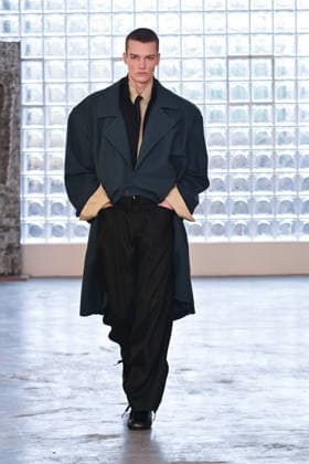 Milan, Milan Men s Fashion Week: Fall Winter 2026 - Men s Fashion, Fall Winter 2026 - Pronounce fashion show. Pictured: model  Copyright: xSimonaxChiocciax xipa-agency.netx xFotosickix IPA_Agency_IPA70201632