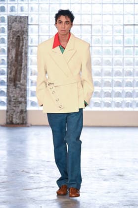 Milan, Milan Men s Fashion Week: Fall Winter 2026 - Men s Fashion, Fall Winter 2026 - Pronounce fashion show. Pictured: model  Copyright: xSimonaxChiocciax xipa-agency.netx xFotosickix IPA_Agency_IPA70201660