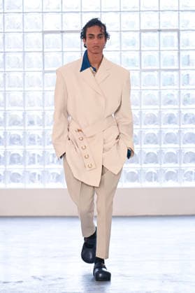 Milan, Milan Men s Fashion Week: Fall Winter 2026 - Men s Fashion, Fall Winter 2026 - Pronounce fashion show. Pictured: model  Copyright: xSimonaxChiocciax xipa-agency.netx xFotosickix IPA_Agency_IPA70201674