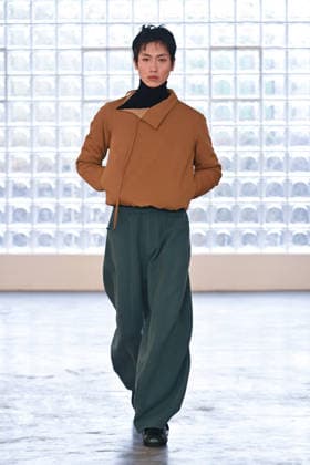 Milan, Milan Men s Fashion Week: Fall Winter 2026 - Men s Fashion, Fall Winter 2026 - Pronounce fashion show. Pictured: model  Copyright: xSimonaxChiocciax xipa-agency.netx xFotosickix IPA_Agency_IPA70201691