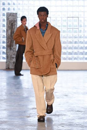 Milan, Milan Men s Fashion Week: Fall Winter 2026 - Men s Fashion, Fall Winter 2026 - Pronounce fashion show. Pictured: model  Copyright: xSimonaxChiocciax xipa-agency.netx xFotosickix IPA_Agency_IPA70201708