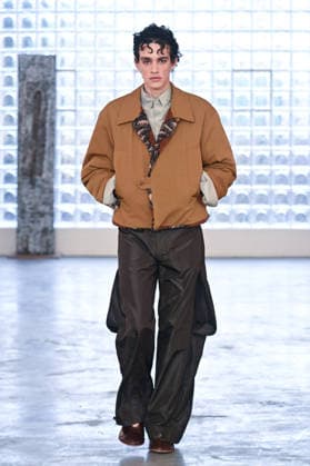 Milan, Milan Men s Fashion Week: Fall Winter 2026 - Men s Fashion, Fall Winter 2026 - Pronounce fashion show. Pictured: model  Copyright: xSimonaxChiocciax xipa-agency.netx xFotosickix IPA_Agency_IPA70201713