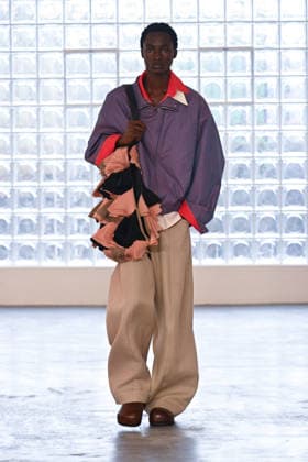 Milan, Milan Men s Fashion Week: Fall Winter 2026 - Men s Fashion, Fall Winter 2026 - Pronounce fashion show. Pictured: model  Copyright: xSimonaxChiocciax xipa-agency.netx xFotosickix IPA_Agency_IPA70201758