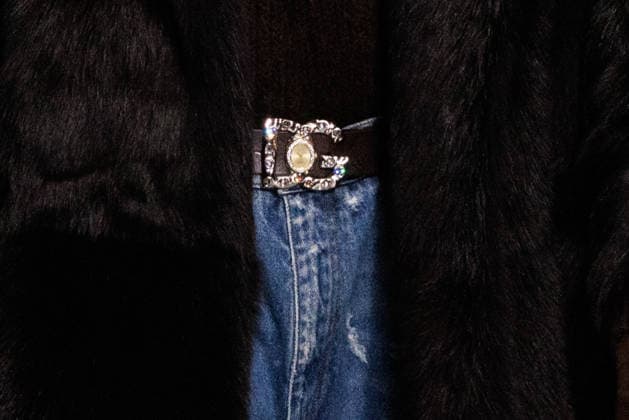 News - Dolce & Gabbana - Runway - Milan Fashion Week - Menswear Fall Winter 2026-2027 A model (detail) walks the runway during the Dolce &amp; Gabbana Fall Winter 2026 2027 menswear show at Milan Men s Fashion Week, on January 17, 2026, in Milan, Italy. Photo by Cinzia Camela. Milan Metropol Italy Copyright: xCinziaxCamelax xLiveMediax LPN_2241940