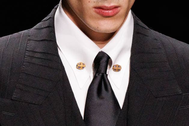 News - Dolce & Gabbana - Runway - Milan Fashion Week - Menswear Fall Winter 2026-2027 A model (detail) walks the runway during the Dolce &amp; Gabbana Fall Winter 2026 2027 menswear show at Milan Men s Fashion Week, on January 17, 2026, in Milan, Italy. Photo by Cinzia Camela. Milan Metropol Italy Copyright: xCinziaxCamelax xLiveMediax LPN_2241986
