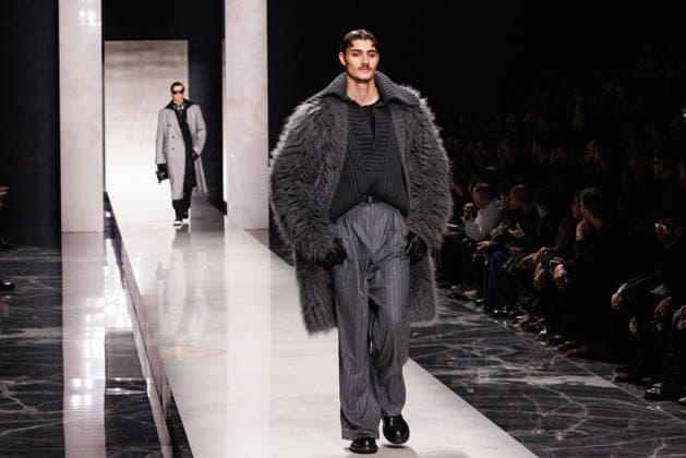 Photo IPP Cinzia Camela Publishing Group LiveMedia Milan 17 01 2026 In the photo A model walks the runway during the Dolce and Gabbana Fall Winter 2026-2027 menswear show at Milan Mens Fashion Week, on January 17, 2026, in Milan, Italy Photo by Cinzia Camela Italy Photo Press World Copyright Dolce and Gabbana Runway Mil