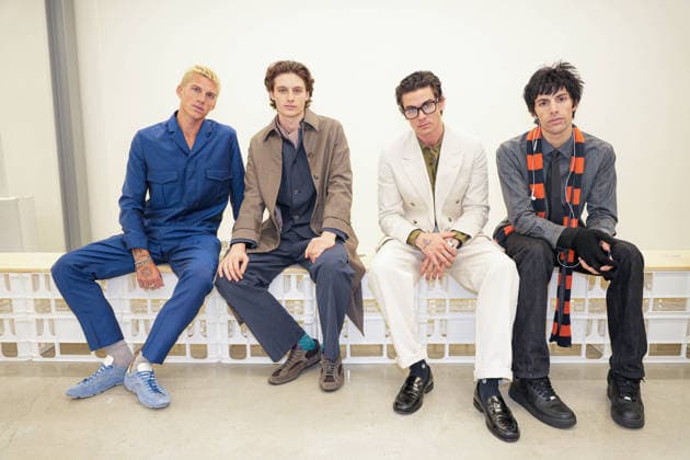 Milan, Milan Men s Fashion Week: Fall Winter 2026 - Men s Fashion, Fall Winter 2026 - Paul Smith Fashion Show - Front Row In the photo: Guest Zack Lugo Gage Gomez  Copyright: xRiccardoxGIordanox xipa-agency.netx xRiccardoxGiordanox IPA_Agency_IPA70210759