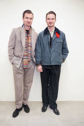 Milan, Milan Men s Fashion Week: Fall Winter 2026 - Men s Fashion, Fall Winter 2026 - Paul Smith Fashion Show - Front Row Pictured: Brett Staniland and Scott Staniland  Copyright: xRiccardoxGIordanox xipa-agency.netx xRiccardoxGiordanox IPA_Agency_IPA70212275