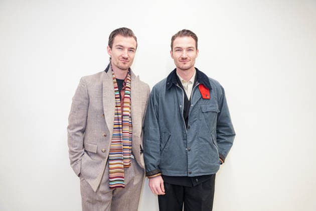 Milan, Milan Men s Fashion Week: Fall Winter 2026 - Men s Fashion, Fall Winter 2026 - Paul Smith Fashion Show - Front Row Pictured: Brett Staniland and Scott Staniland  Copyright: xRiccardoxGIordanox xipa-agency.netx xRiccardoxGiordanox IPA_Agency_IPA70212288