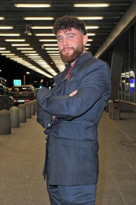 RTL Dschungelcamp 2026 Umut Tekin on the occasion of the departure of the candidates of the RTL program Ich bin ein Star holt mich hier raus to the Jungle Camp 2026 in Australia on 17 01 2026 at Frankfurt Main Airport 20260117MWI101630