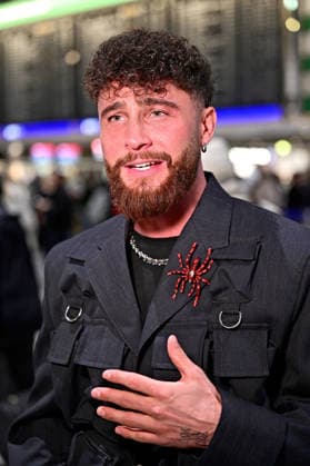 RTL Dschungelcamp 2026 Umut Tekin on the occasion of the departure of the candidates of the RTL program Ich bin ein Star holt mich hier raus to the Jungle Camp 2026 in Australia on 17 01 2026 at Frankfurt Main Airport 20260117MWI102042