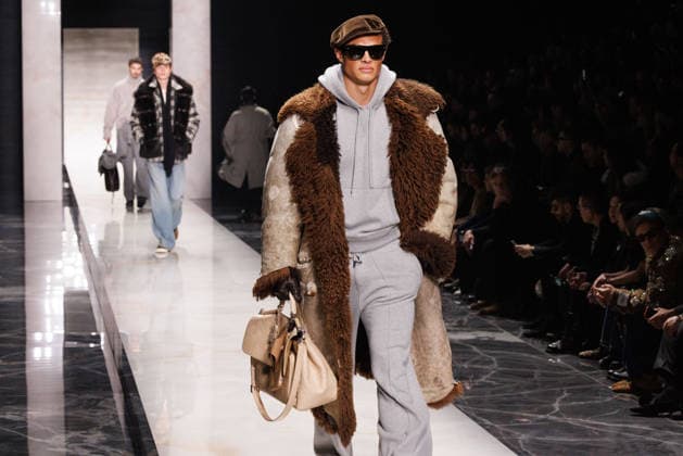 Photo IPP Cinzia Camela Publishing Group LiveMedia Milan 17 01 2026 In the photo A model walks the runway during the Dolce andGabbana Fall Winter 2026-2027 menswear show at Milan Mens Fashion Week, on January 17, 2026, in Milan, Italy Photo by Cinzia Camela Italy Photo Press World Copyright Dolce and Gabbana Runway Milan