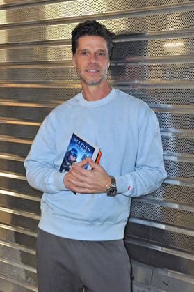 RTL Dschungelcamp 2026 Stephen Dürr on the occasion of the departure of the candidates of the RTL program Ich bin ein Star holt mich hier raus to the Jungle Camp 2026 in Australia on 17 01 2026 at Frankfurt Main Airport 20260117MWI101555