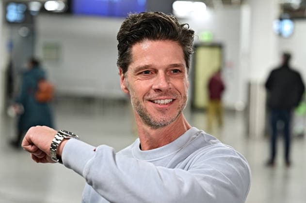 RTL Dschungelcamp 2026 Stephen Dürr on the occasion of the departure of the candidates of the RTL program Ich bin ein Star holt mich hier raus to the Jungle Camp 2026 in Australia on 17 01 2026 at Frankfurt Main Airport 20260117MWI101886
