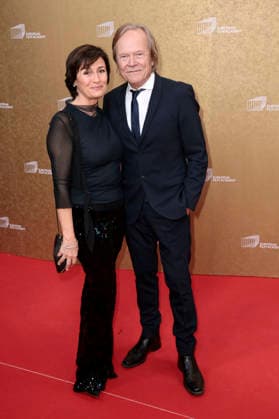 Sandra Maischberger with husband Jan Kerhart at the presentation of the 38 European Film Awards 2026 at the Haus der Kulturen der Welt Berlin, 17 01 2026 Foto:xS.xGabschx xFuturexImagex efa_6130