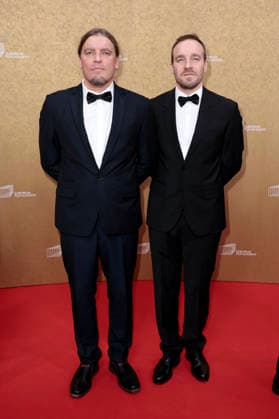 Lauris Abele and Raitis Abele at the presentation of the 38 European Film Awards 2026 at the Haus der Kulturen der Welt Berlin, 17 01 2026 Foto:xS.xGabschx xFuturexImagex efa_6171