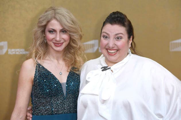Derya Kaptan and Meltem Kaptan at the presentation of the 38 European Film Awards 2026 at the Haus der Kulturen der Welt Berlin, 17 01 2026 Foto:xC.xNiehausx xFuturexImagex efa_6226