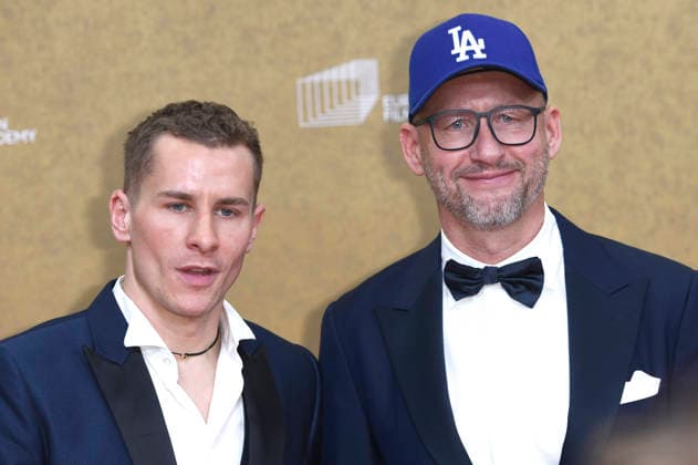 Lukas Sauer and Frank Kusche at the presentation of the 38 European Film Awards 2026 at the Haus der Kulturen der Welt Berlin, 17 01 2026 Foto:xC.xNiehausx xFuturexImagex efa_6228
