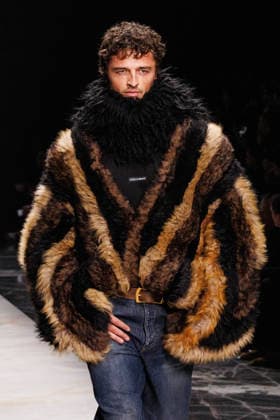 Photo IPP Cinzia Camela Publishing Group LiveMedia Milan 17 01 2026 In the photo A model walks the runway during the Dolce and Gabbana Fall Winter 2026-2027 menswear show at Milan Mens Fashion Week, on January 17, 2026, in Milan, Italy Photo by Cinzia Camela Italy Photo Press World Copyright Dolce and Gabbana Runway Milan